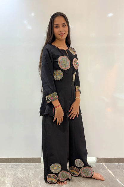 Mirror Motif Palazzo Set