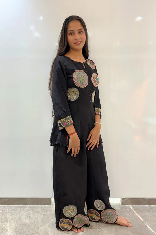 Mirror Motif Palazzo Set