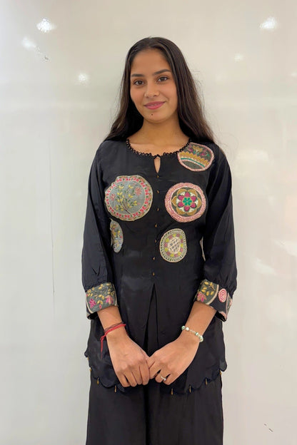 Mirror Motif Palazzo Set