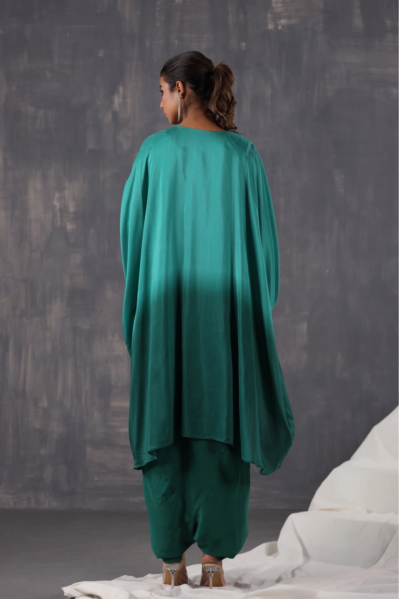 Emerald Flow Kurti Set