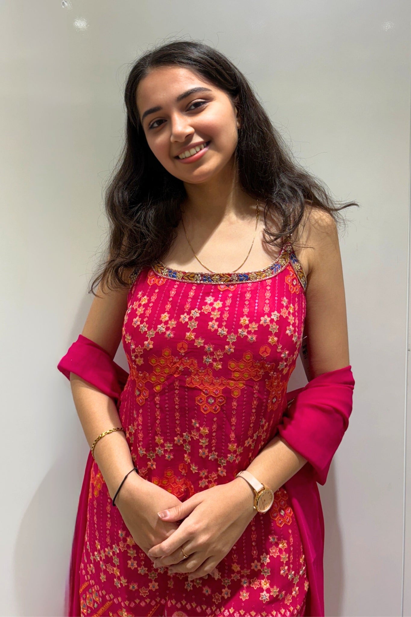 Regal Embroidered Sharara Set