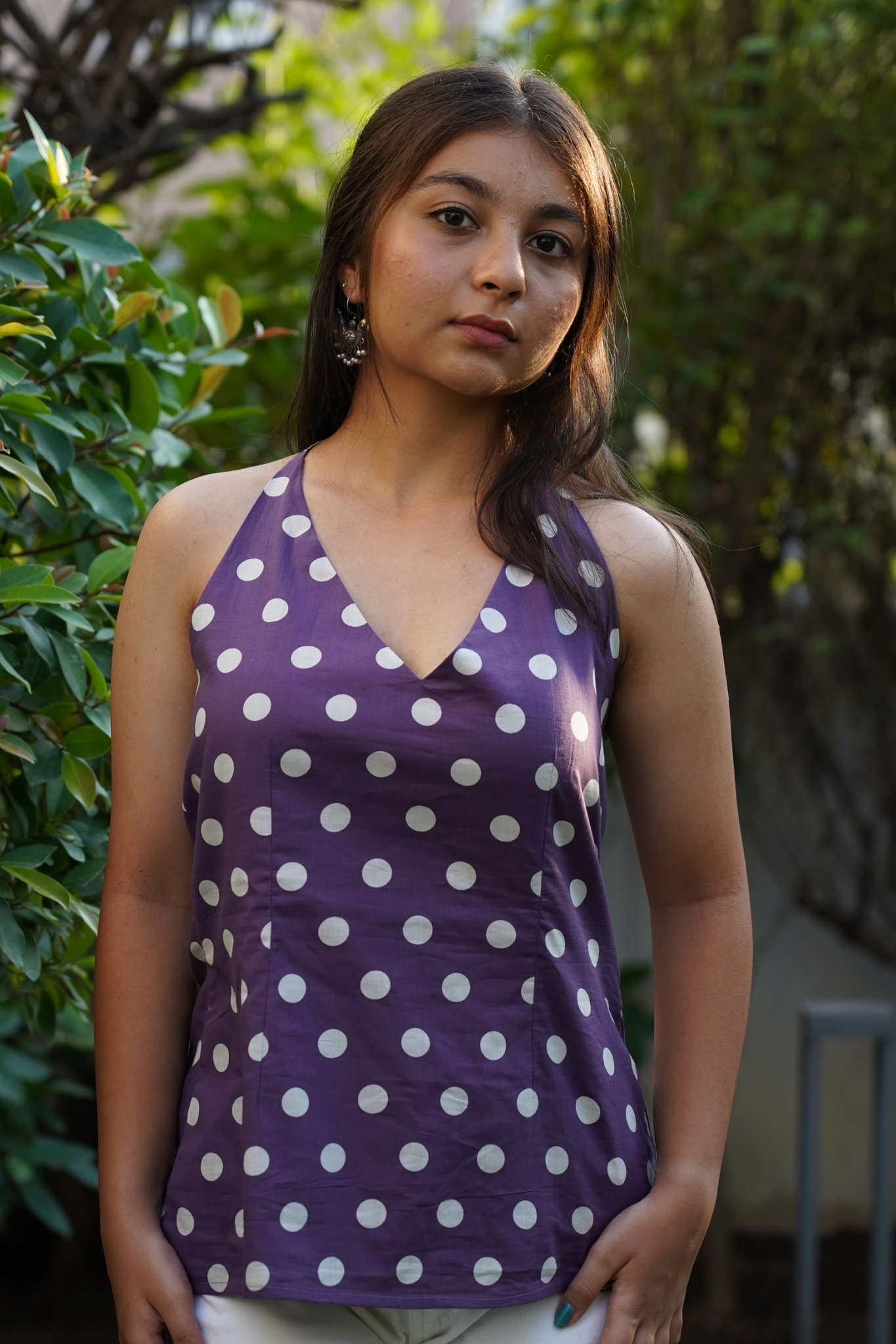 Lilac Retro Grace Kurti
