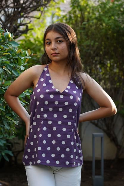 Lilac Retro Grace Kurti