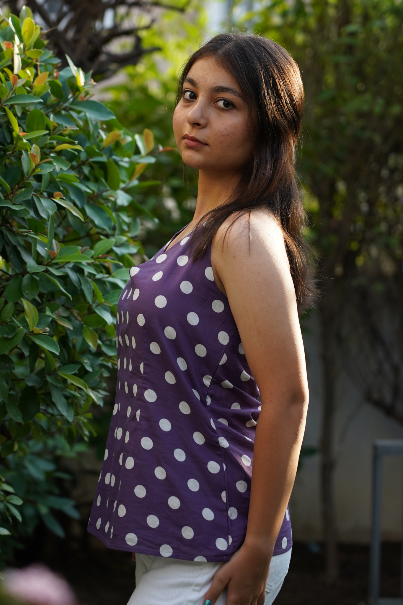 Lilac Retro Grace Kurti