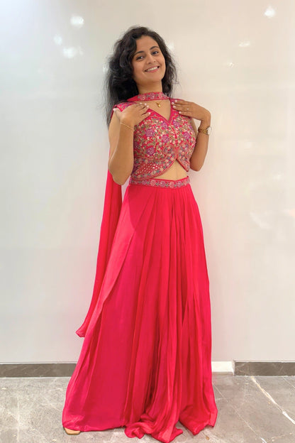 Embroidered Regal Drape