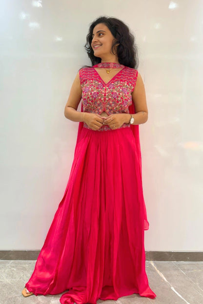 Embroidered Regal Drape