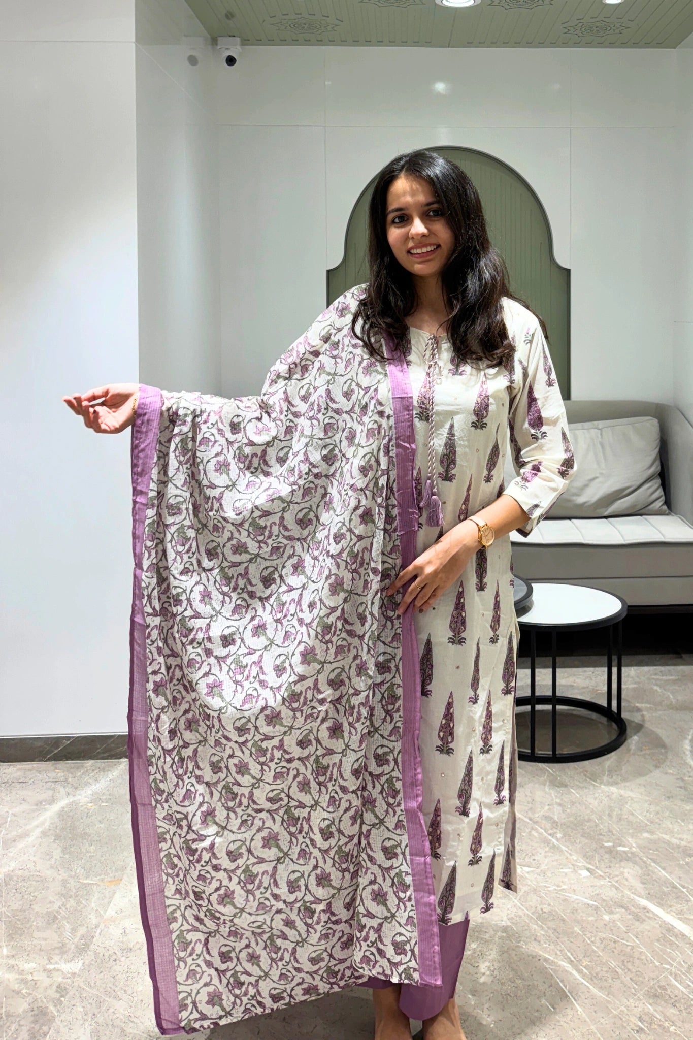Lilac Mist Cotton Set