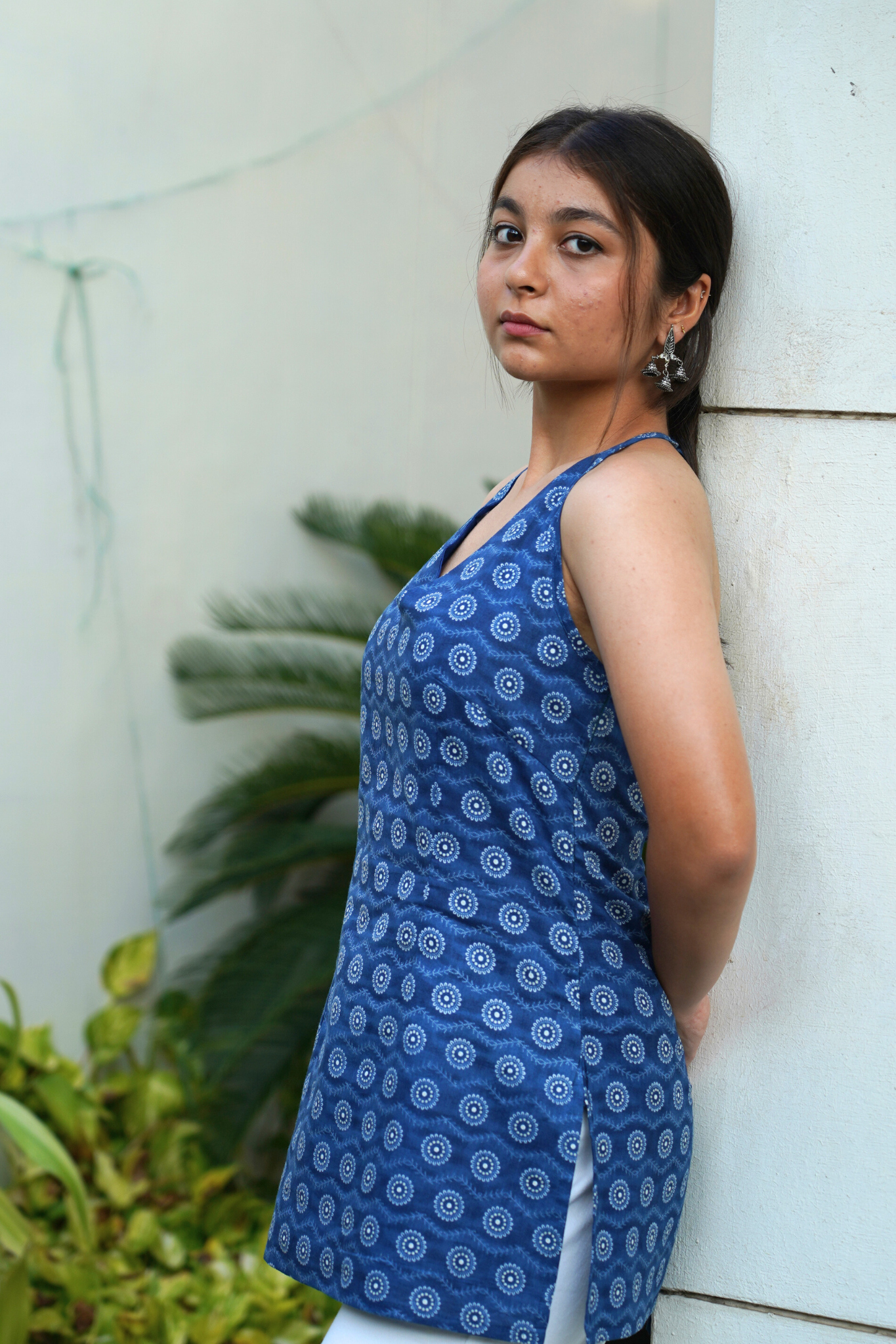 Radiant Dot Print Kurti
