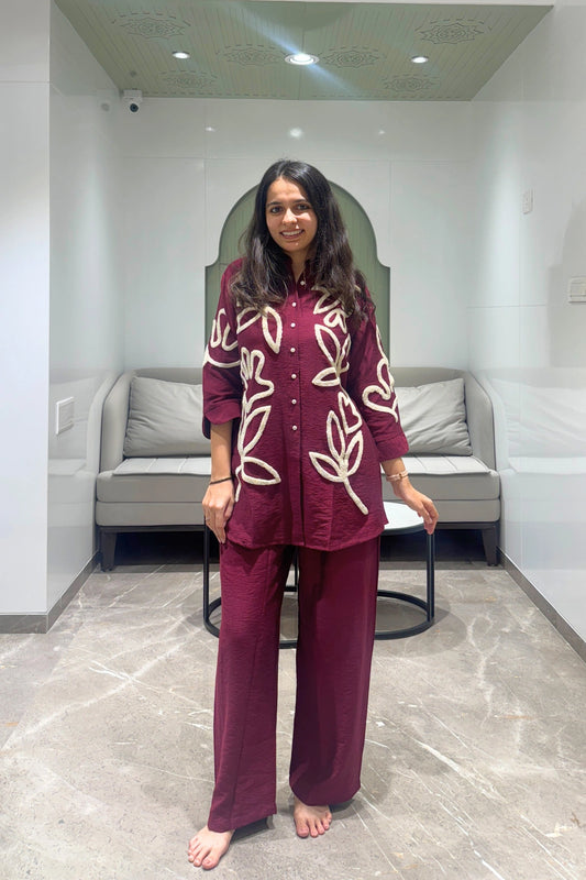 Gul Ruby Co-ord Set