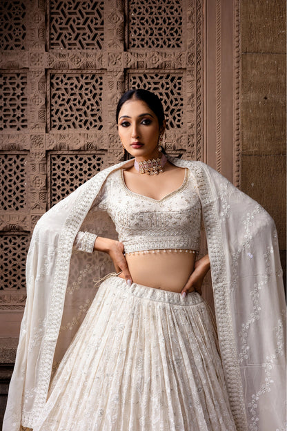 Ivory Elegance Lehnga Choli