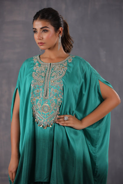 Emerald Flow Kurti Set