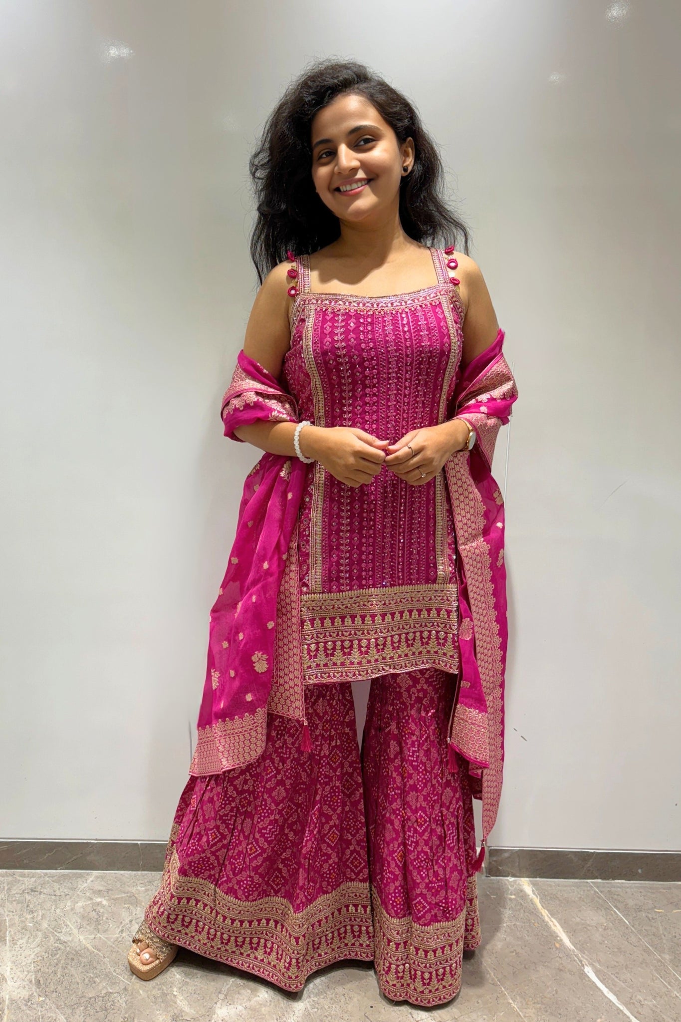 Heritage Banarasi Sharara Set