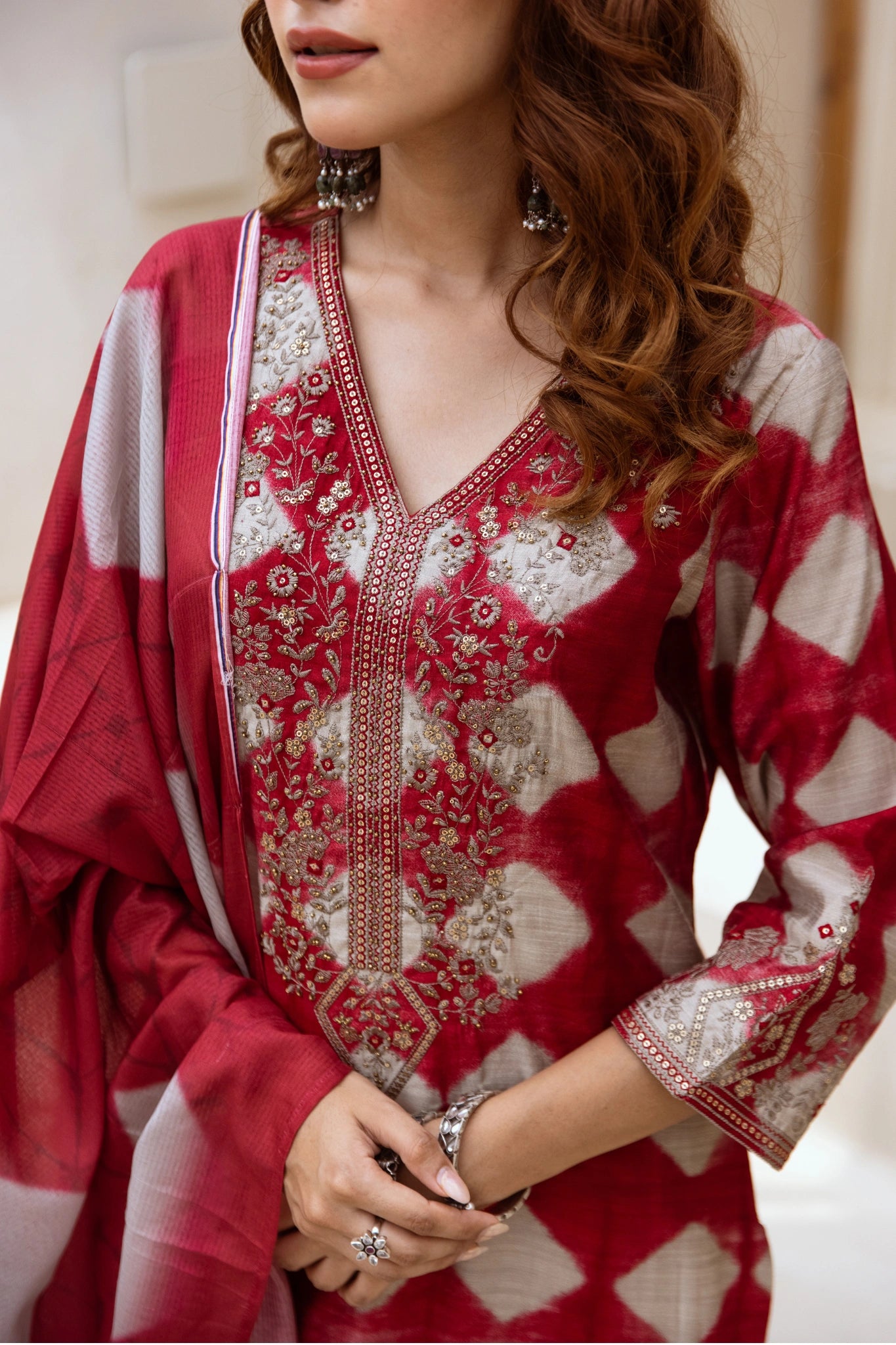 Ruby Diamond Salwar Suit