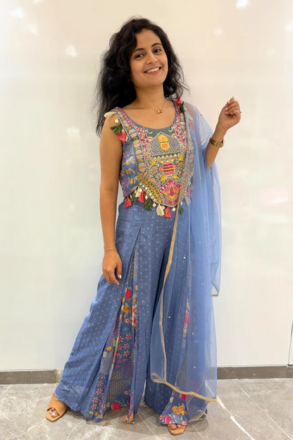 Vibrant Mirror Tassel Ensemble