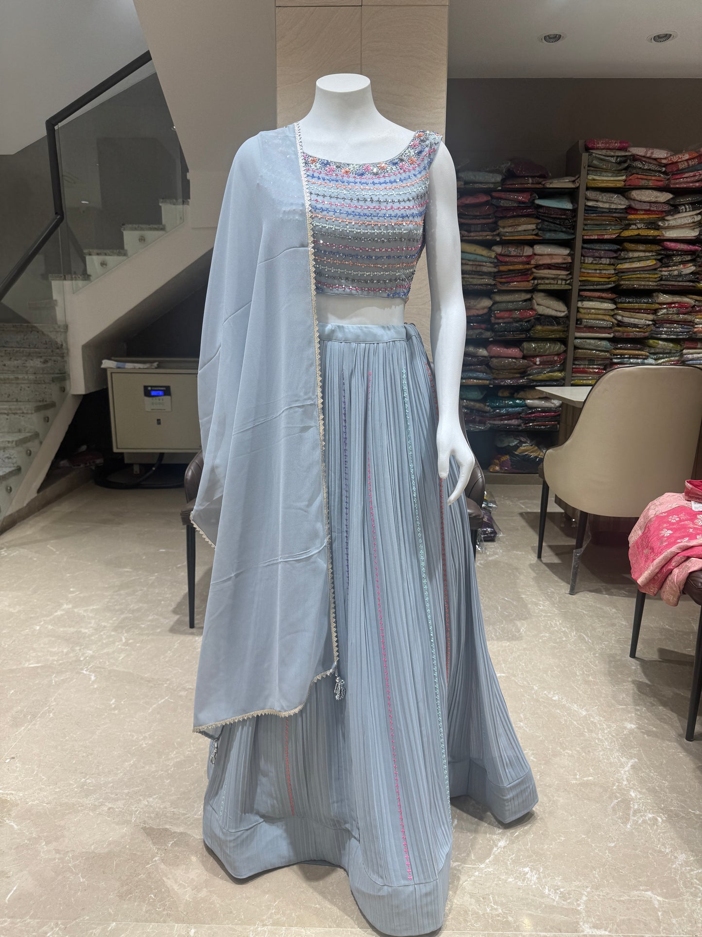 Celeste Harmony Embellished Lehenga Choli