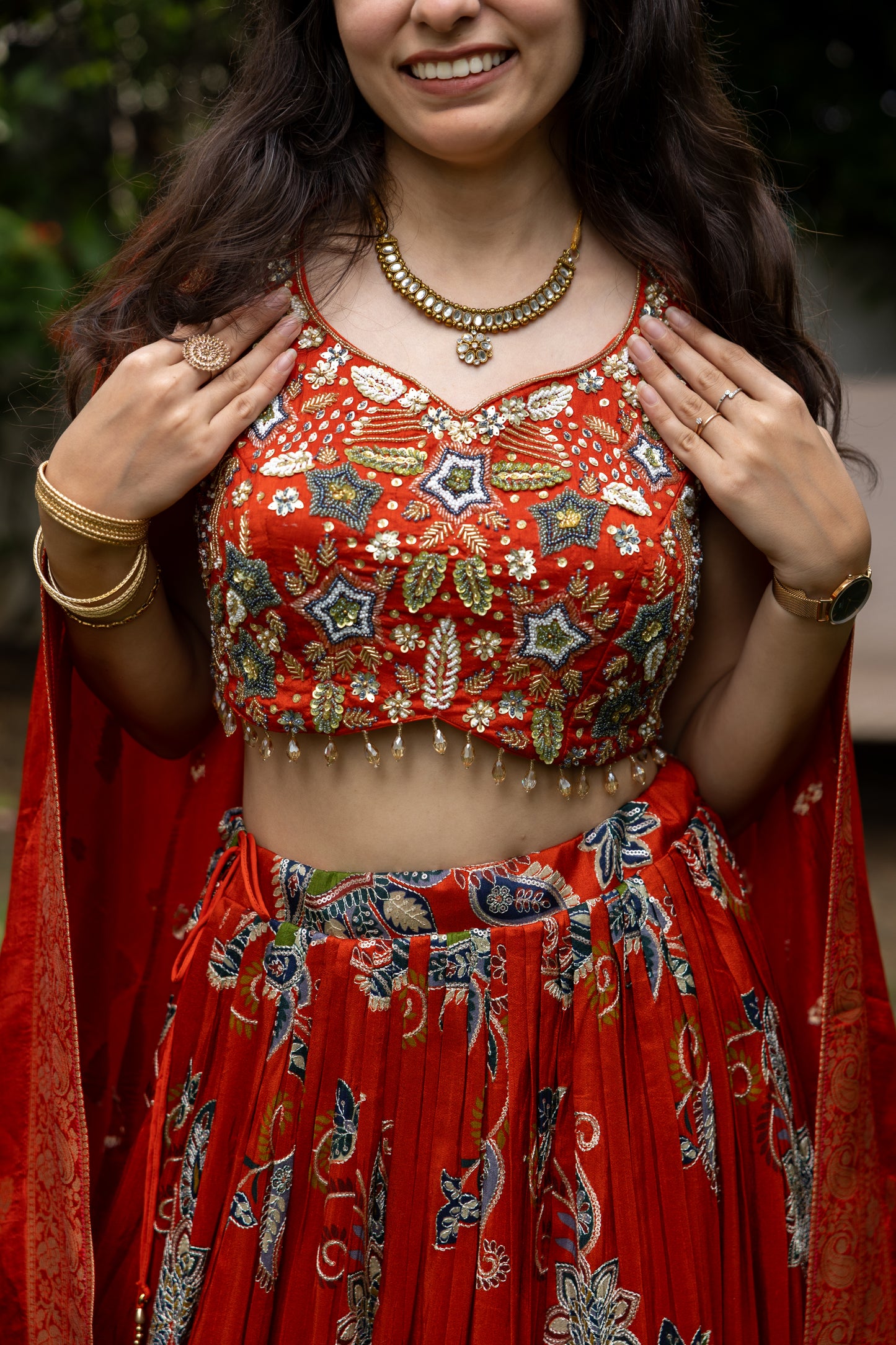 Ruby Raas Embroidered Lehenga Set
