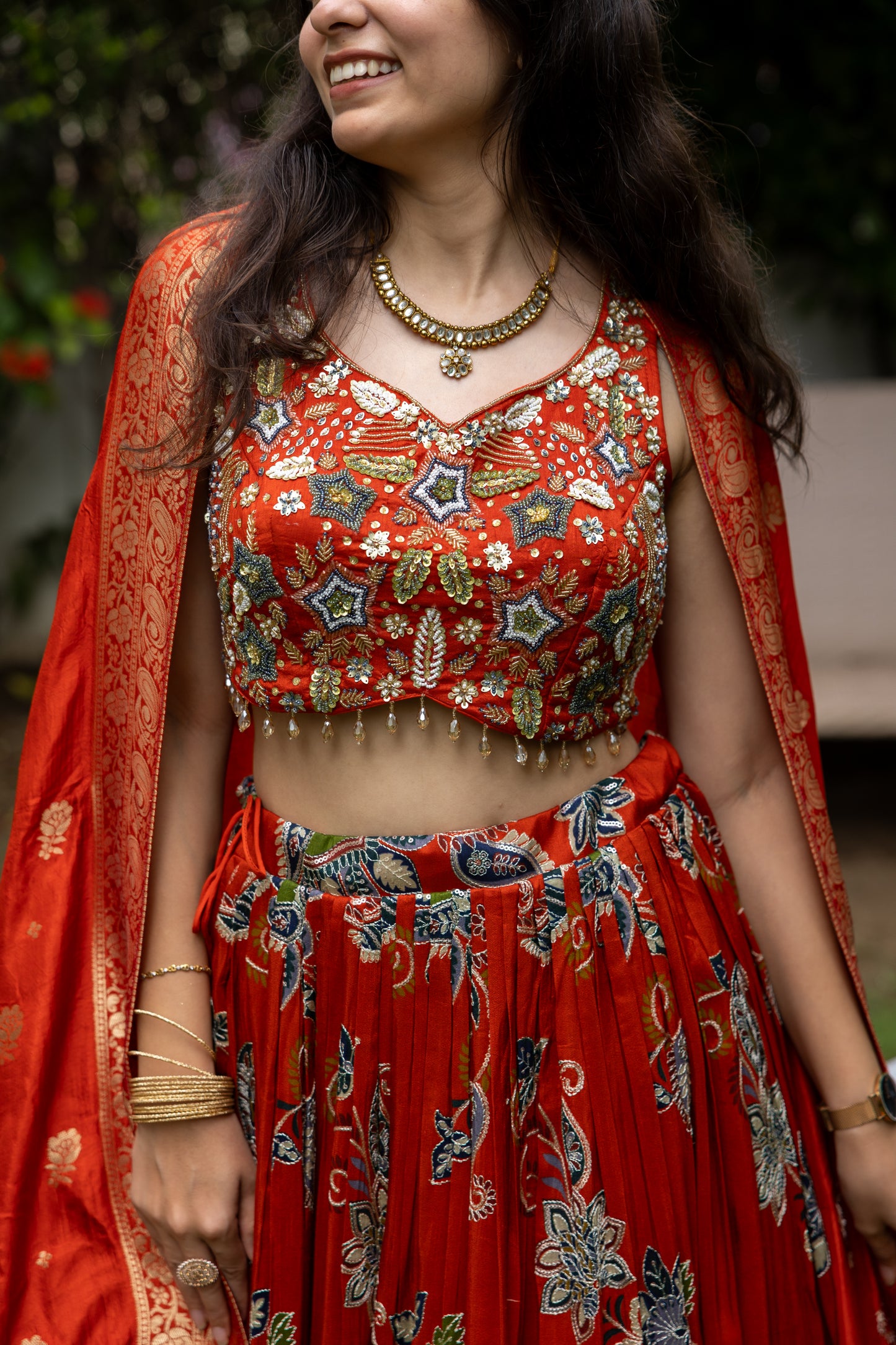 Ruby Raas Embroidered Lehenga Set