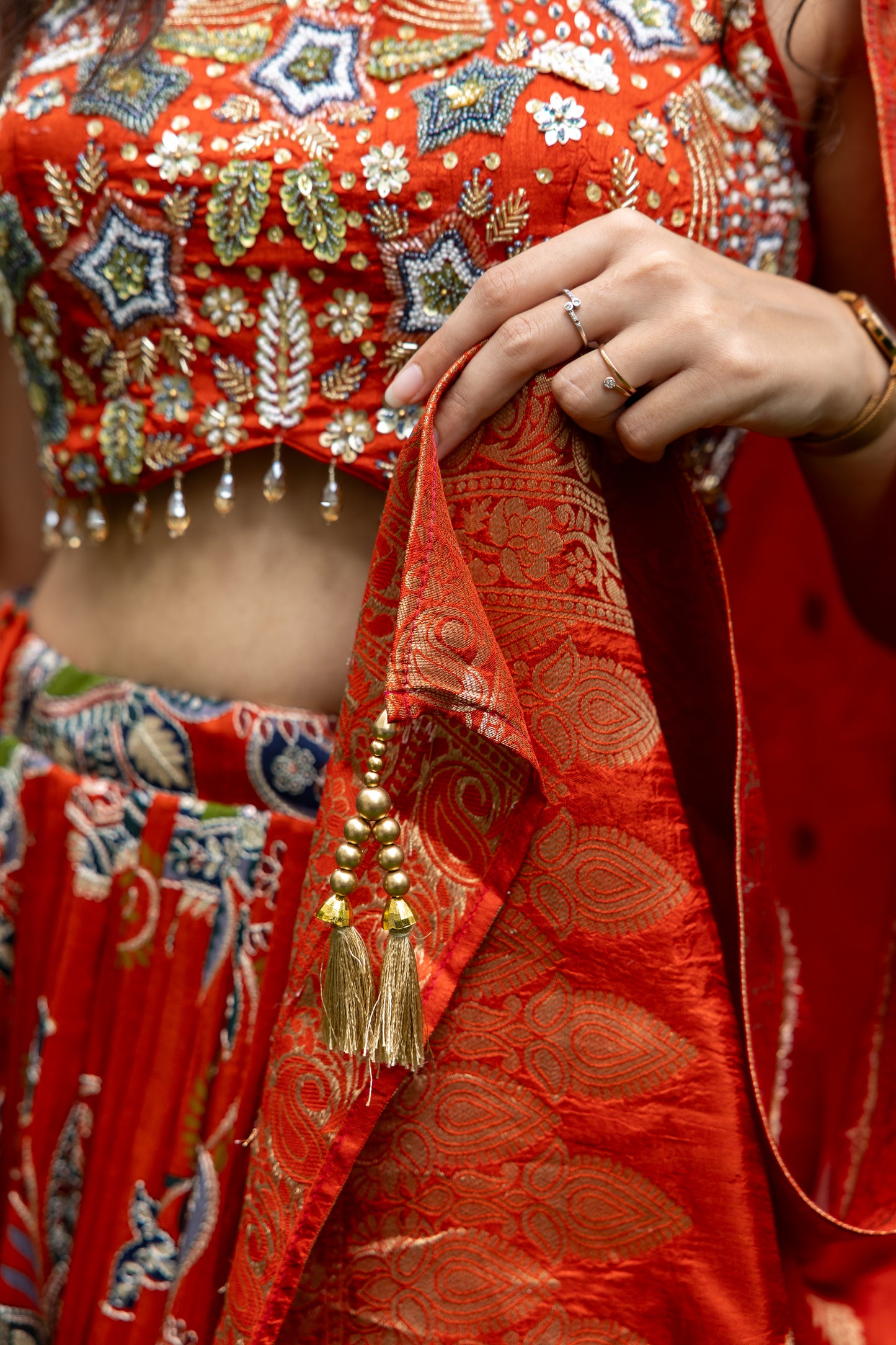 Ruby Raas Embroidered Lehenga Set