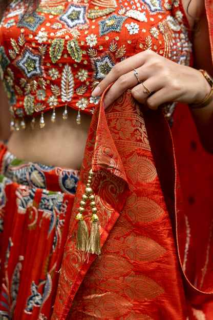 Ruby Raas Embroidered Lehenga Set