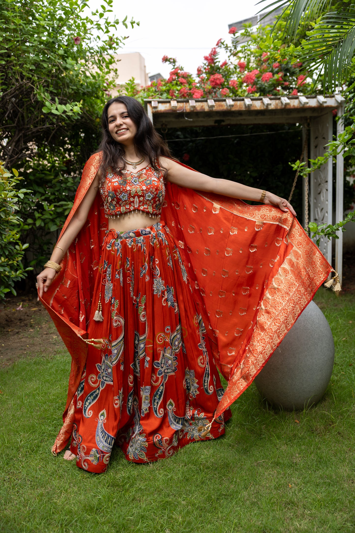 Ruby Raas Embroidered Lehenga Set