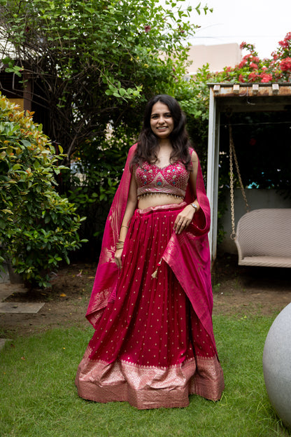 Gulbadan Zardosi Bloom Set