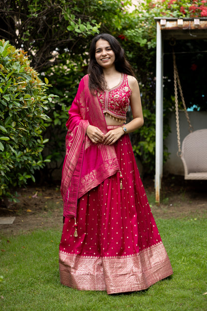 Rani Banarasi Zari Lehenga