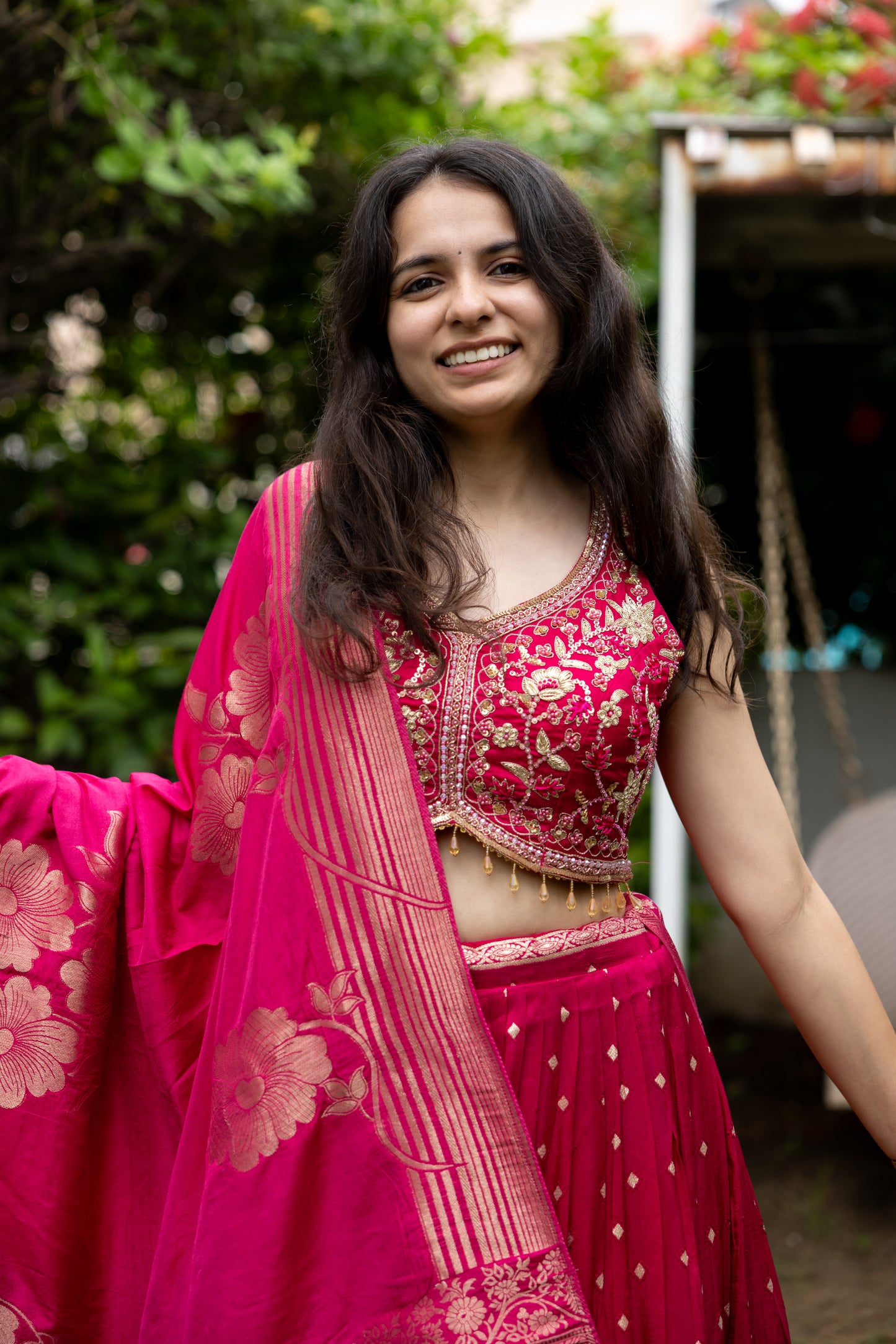 Rani Banarasi Zari Lehenga