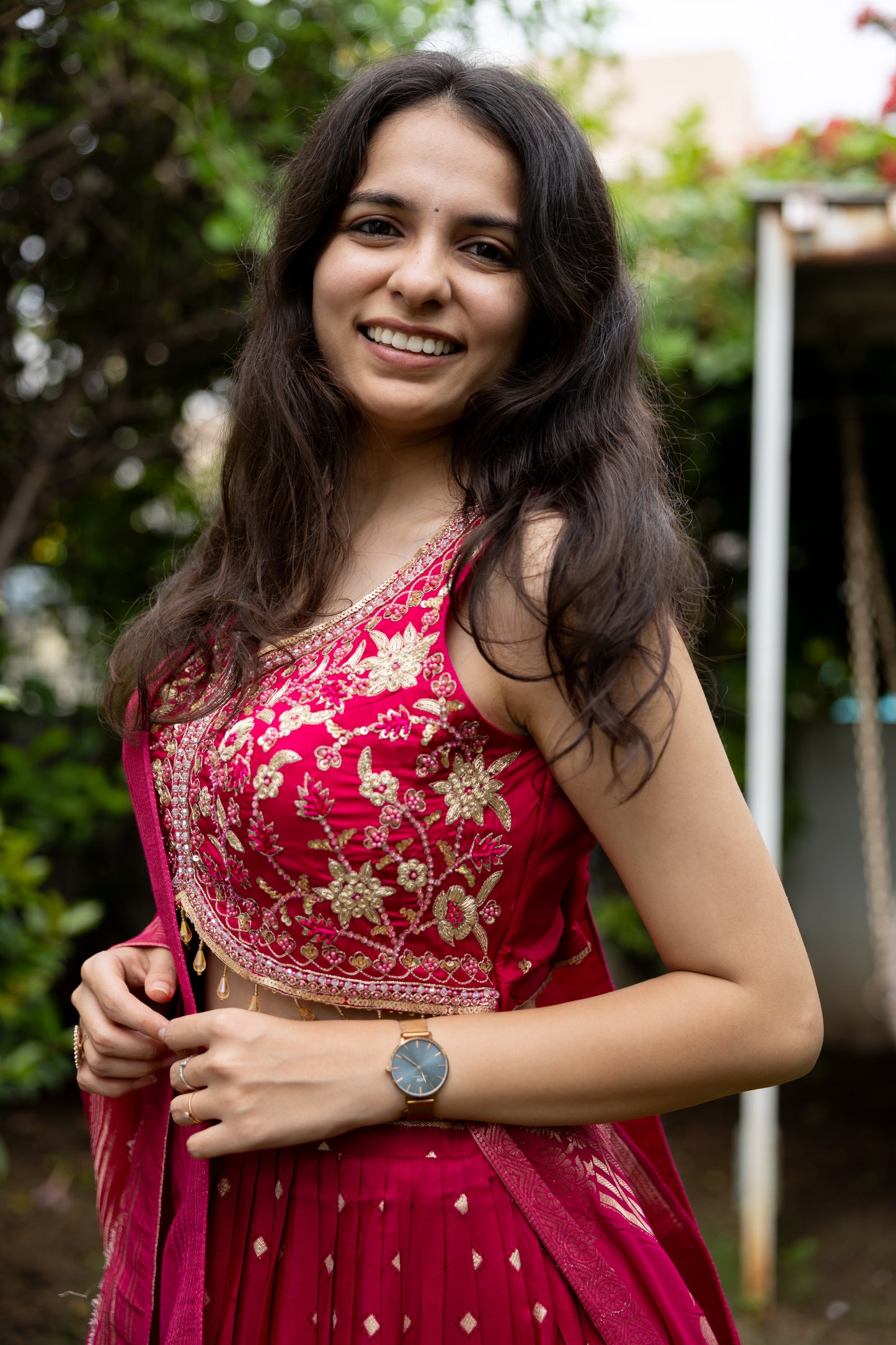 Rani Banarasi Zari Lehenga