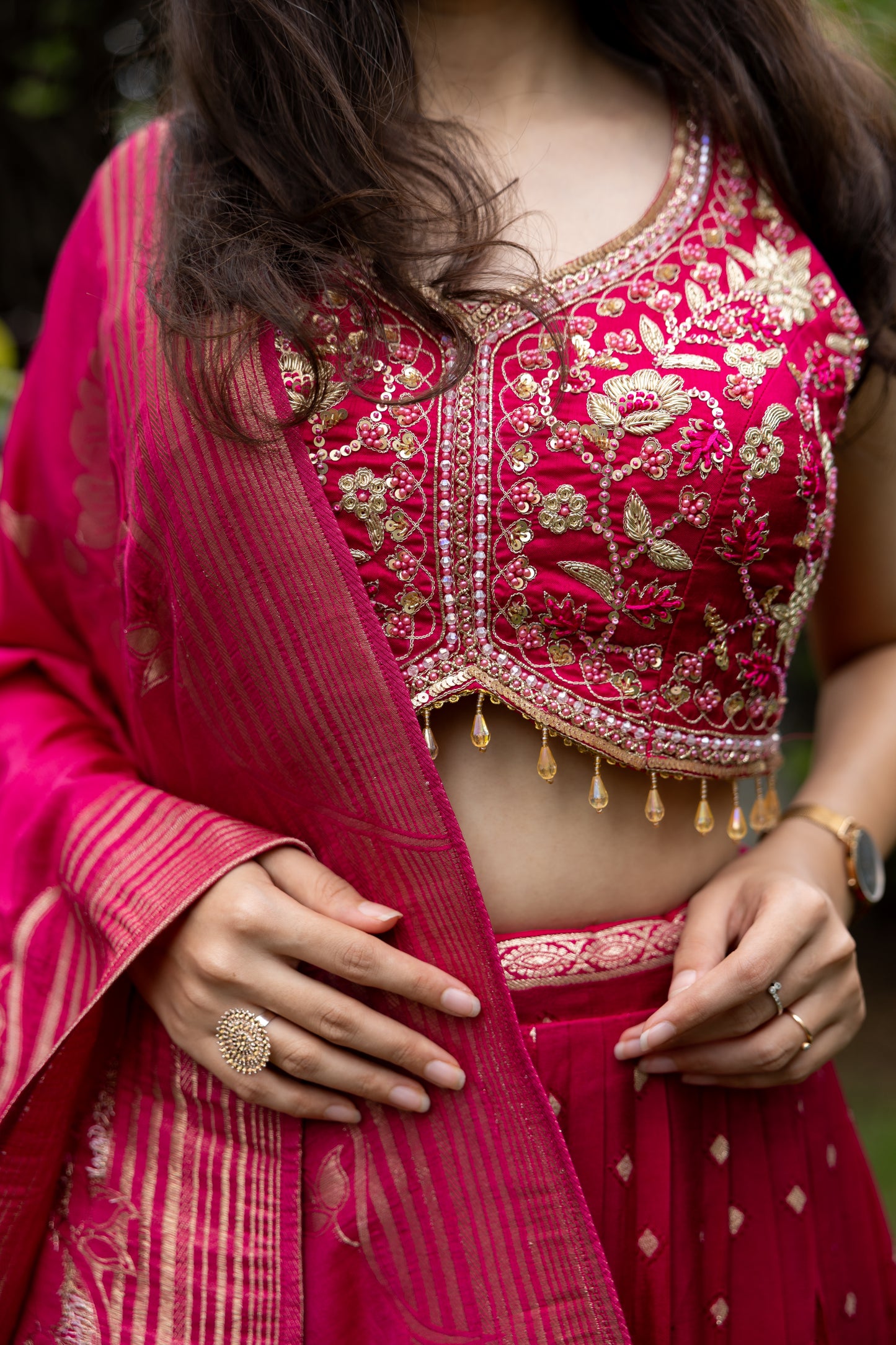 Rani Banarasi Zari Lehenga
