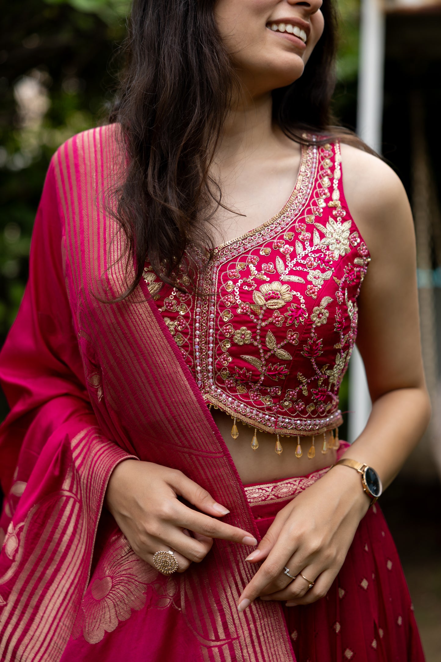 Rani Banarasi Zari Lehenga