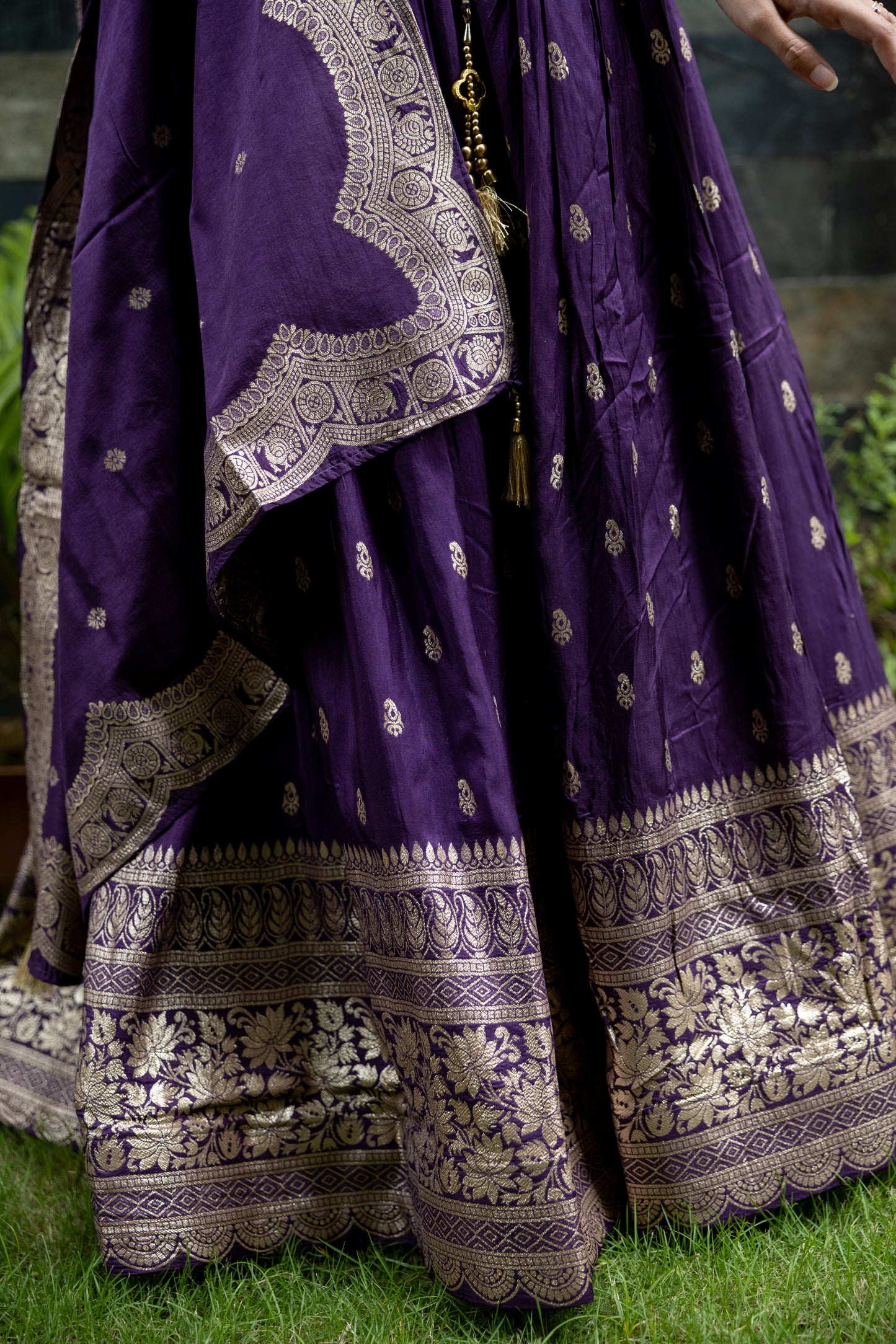 Amethyst Aangan Lehenga Set