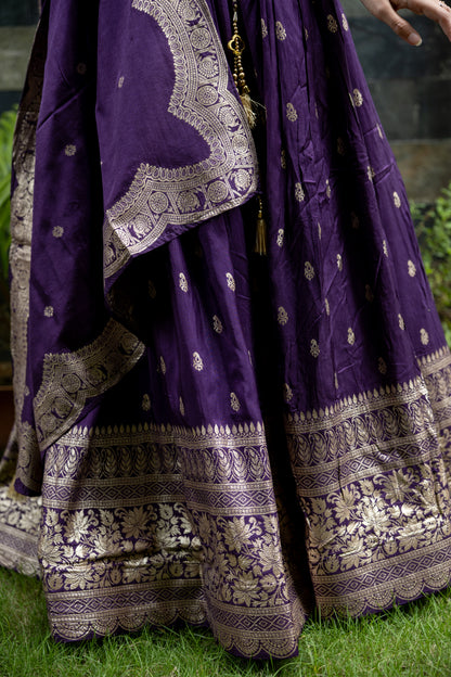 Amethyst Aangan Lehenga Set