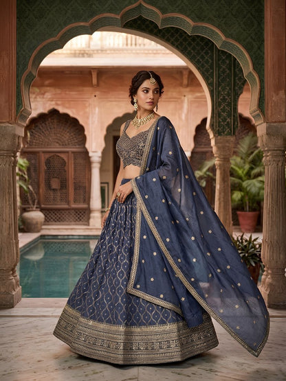 Sapphire Royale Embellished Lehenga Choli