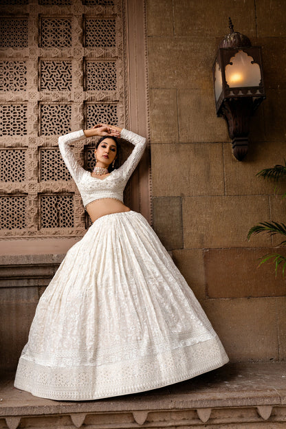 Ivory Elegance Lehnga Choli