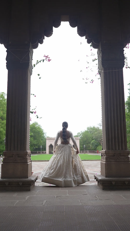 Ivory Elegance Lehnga Choli